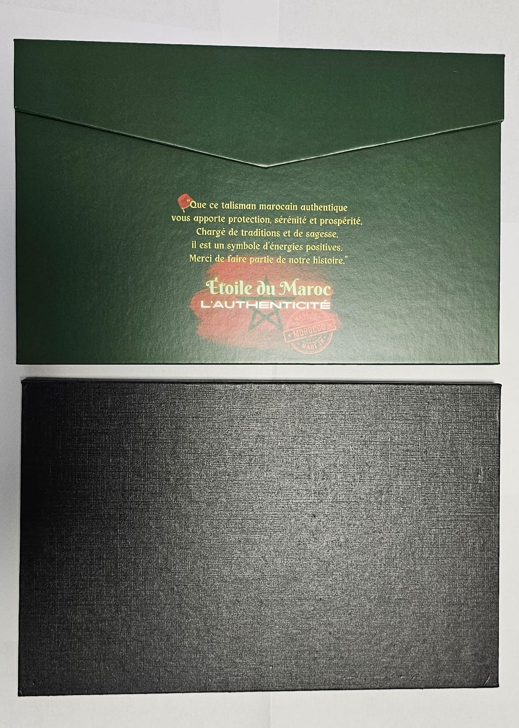 Authentic Mystical Moroccan Talisman Card – 7-in-1 Amulet with Ismullāh al-Aʿẓam & Divine Protection
