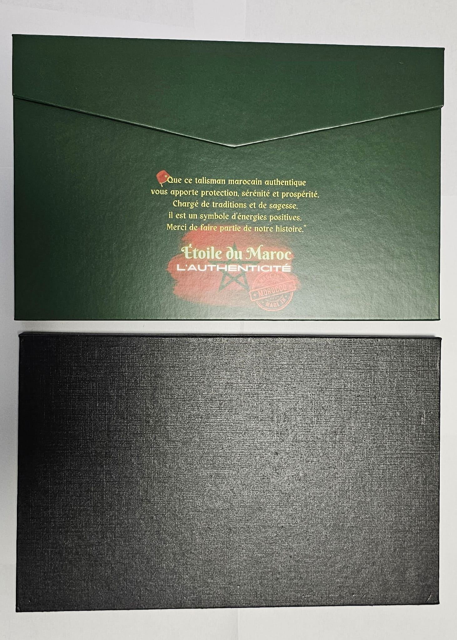 Authentic Mystical Moroccan Talisman Card – 7-in-1 Amulet with Ismullāh al-Aʿẓam & Divine Protection
